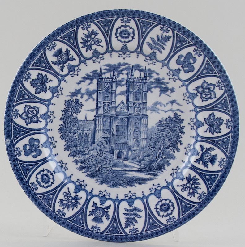 Plate Westminster Abbey c1977